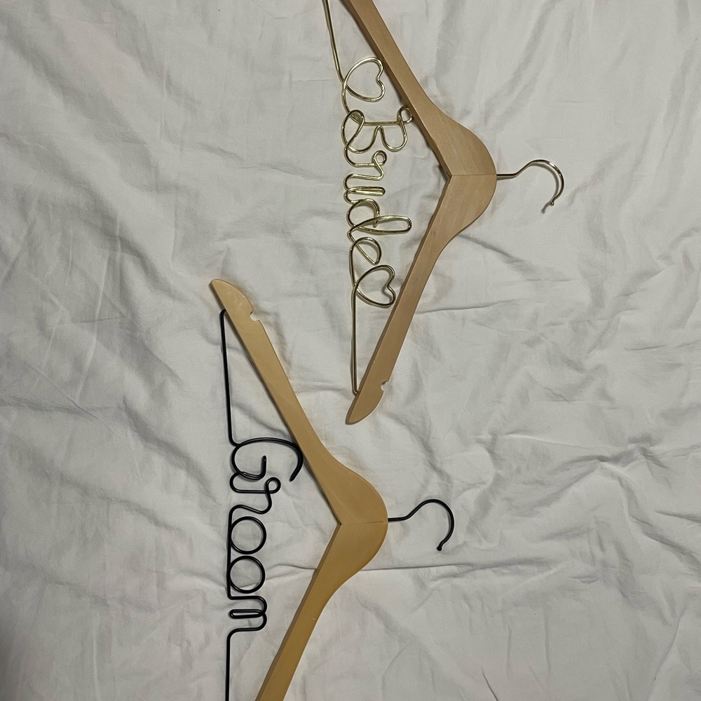 Bride & Groom Hangers